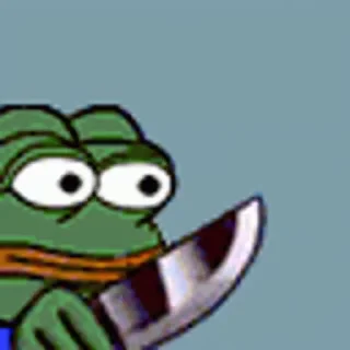 😱 emoji Pepe God @QStickers Telegram sticker 18 of 22