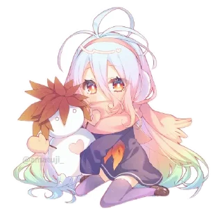 🌟 emoji ♛⃞▒  Shiro 𑁍ࠬܓ @KesitoMania Telegram sticker 10 of 105