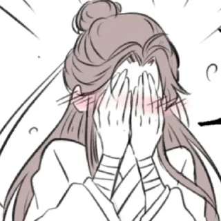 🗝 emoji shy - Telegram sticker 20 of 26