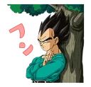 👋 emoji Vegeta Telegram sticker 22 of 43