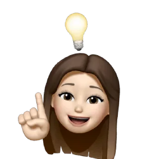 💡 emoji anna🍍 Telegram sticker 9 of 30