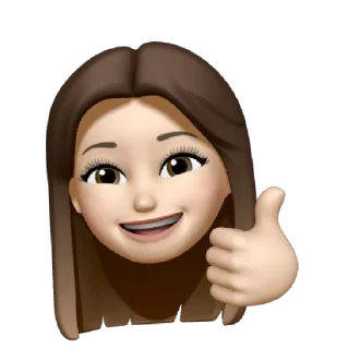 👍 emoji anna🍍 Telegram sticker 16 of 30