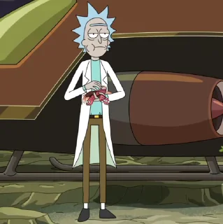 👌 emoji Rick & Morty 1 | @PooAndPee Telegram sticker 22 of 50