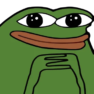 😏 emoji Hmm @PeepoHD Telegram sticker 19 of 79