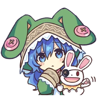 👋 emoji DATE A LIVE @Nekostickerss Telegram sticker 10 of 41