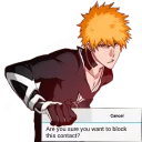🤛 emoji Bleach Telegram sticker 21 of 80