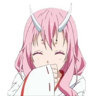 😆 emoji Shuna | Tensei Slime Telegram sticker 15 of 22
