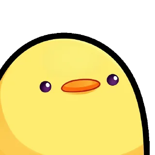 🐤 emoji Chick - @ku_nipiciu Telegram sticker 18 of 41