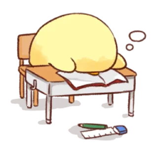 😞 emoji Soft and cute chick Telegram sticker 8 of 40