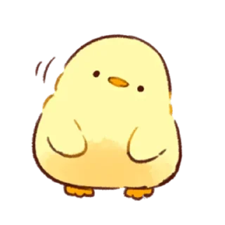 🤭 emoji Soft and cute chick Telegram sticker 13 of 40