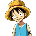 ❓ emoji LUFFY Telegram sticker 13 of 58