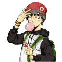 😎 emoji LUFFY Telegram sticker 7 of 58