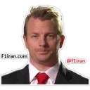 😒 emoji Kimi Räikkönen - F1iran.com Telegram sticker 14 of 22