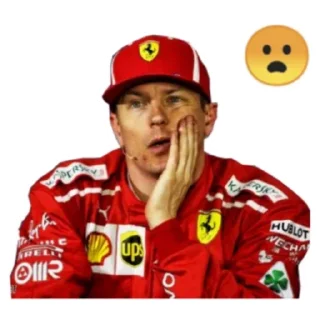 😦 emoji KIMI IS EVERYWHERE! Telegram sticker 17 of 30