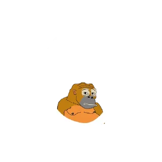 🔥 emoji $MONKE Telegram sticker 13 of 32