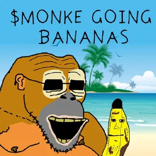 🔥 emoji $MONKE Telegram sticker 21 of 32