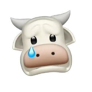 🐮 emoji mumu 🐮 Telegram sticker 8 of 19