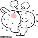 😋 emoji @MHStickers Spoiled Rabbit Summer Telegram sticker 18 of 41