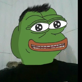 🐸 emoji Pepe <3> 🐸 @Pepe_Her3i Telegram sticker 12 of 120