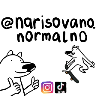 ☝️ emoji White Dog Telegram sticker 13 of 45