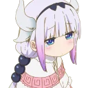😢 emoji Kobayashi-san@Nekostickerss Telegram sticker 13 of 119