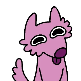 Sticker from Stupid Pink Dog 2