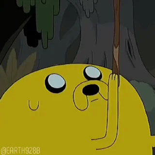 🥰 emoji Jake The Dog Core @KFLMCR Telegram sticker 18 of 44