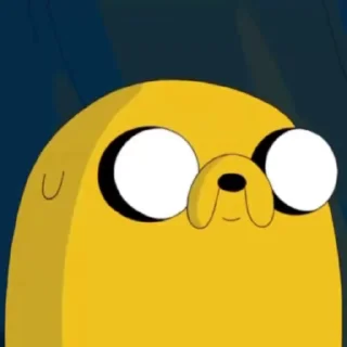 😀 emoji Jake The Dog Core @KFLMCR Telegram sticker 7 of 44
