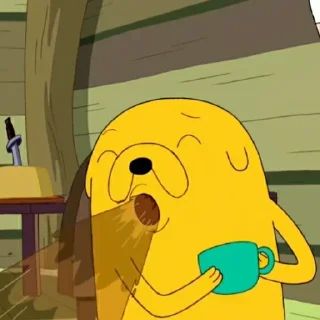 😩 emoji Jake The Dog Core @KFLMCR Telegram sticker 24 of 44