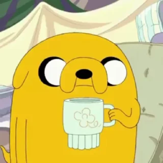 😐 emoji Jake The Dog Core @KFLMCR Telegram sticker 6 of 44