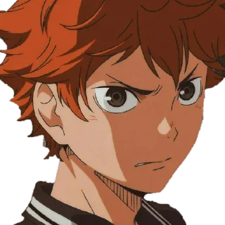 😒 emoji Haikyu [@kotetsu_shonen] Telegram sticker 12 of 37