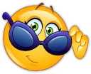 😎 emoji saber Telegram sticker 5 of 30