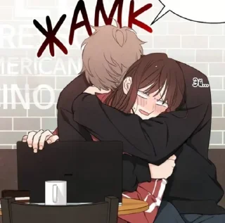 🫂 emoji manhwa lv♡ Telegram sticker 15 of 65