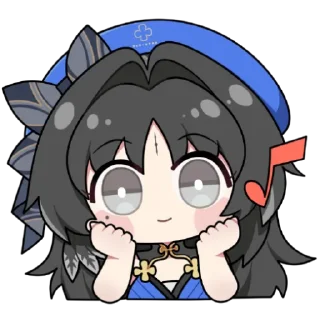 😃 emoji Wuthering Waves Telegram sticker 18 of 24