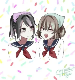 😉 emoji Амаи Одаяка Telegram sticker 14 of 36