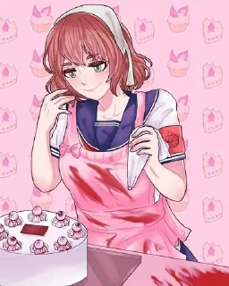 🔪 emoji Амаи Одаяка Telegram sticker 8 of 36