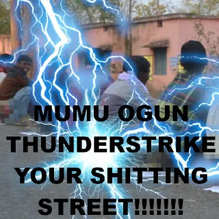 💩 emoji MUMU OGUN (By Grease Machine) Telegram sticker 12 of 31
