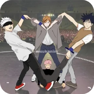 🎢 emoji Jujutsu kaisen от @Harrfi Telegram sticker 7 of 120