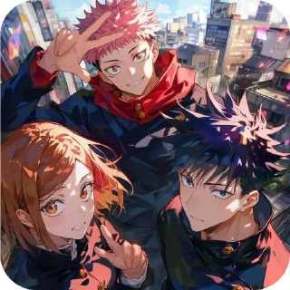 📖 emoji Jujutsu kaisen от @Harrfi Telegram sticker 22 of 120
