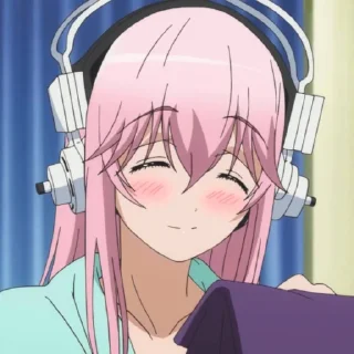 😊 emoji super sonico @stickerspackanime Telegram sticker 16 of 75