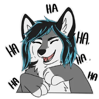 😆 emoji Leon the spirit Telegram sticker 15 of 44
