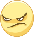 😠 emoji Facebook Stickers Telegram sticker 20 of 33