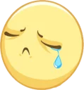 😢 emoji Facebook Stickers Telegram sticker 6 of 33