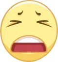 😢 emoji Facebook Stickers Telegram sticker 11 of 33
