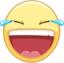 😂 emoji Facebook Stickers Telegram sticker 9 of 33