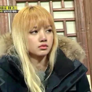 😐 emoji ×~• lisa •~× { @blackpink_stickerr4 } Telegram sticker 21 of 30