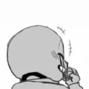 🖤 emoji ~Killer sans~ by: @Undertale_Stickers Telegram sticker 15 of 72