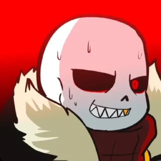 🥀 emoji Fell!Sans by : @Undertale_Stickers Telegram sticker 11 of 32