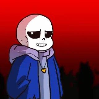 ☁️ emoji •/ Sans /• by : @Undertale_Stickers Telegram sticker 7 of 37