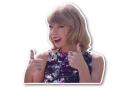 👍 emoji Taylor Swift Telegram sticker 11 of 29